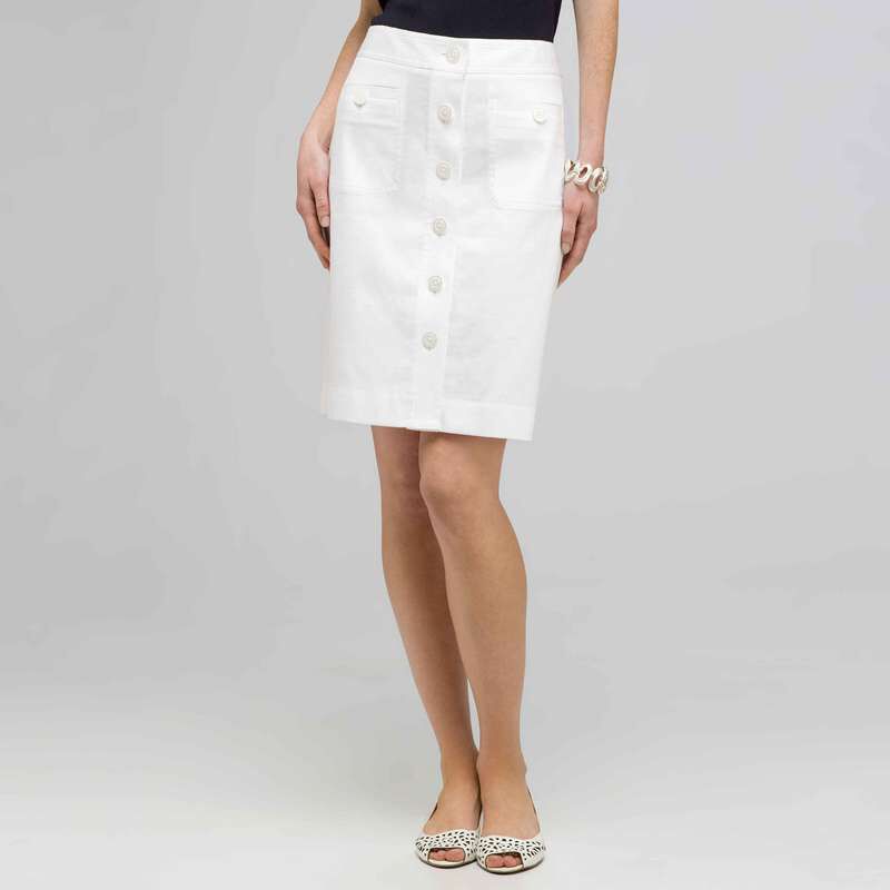 Straight Skirt., , large